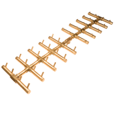 Double Tree-Style Brass Burner - CFBDT400